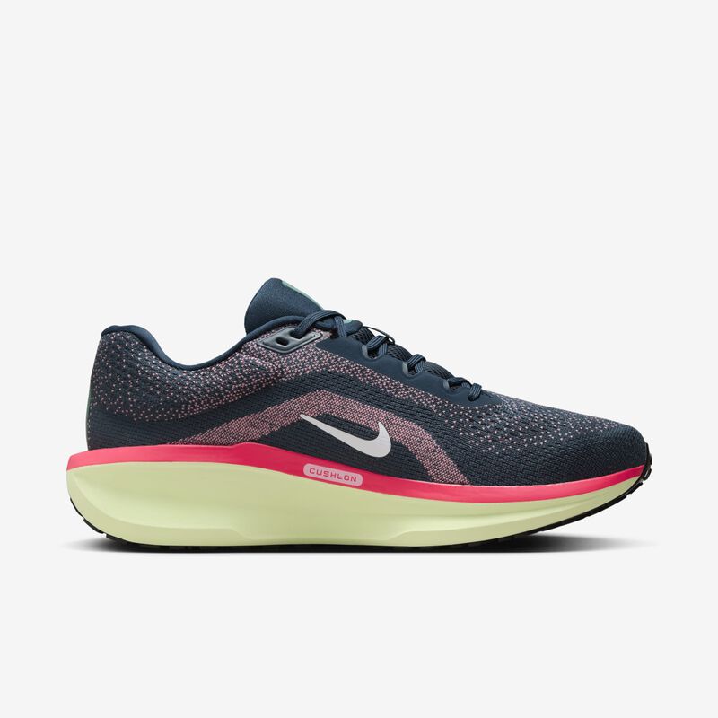 Nike Winflo 11, Azul Marino Militar/Voltio Ligero/De Costa A Costa/Ponche Cálido, hi-res