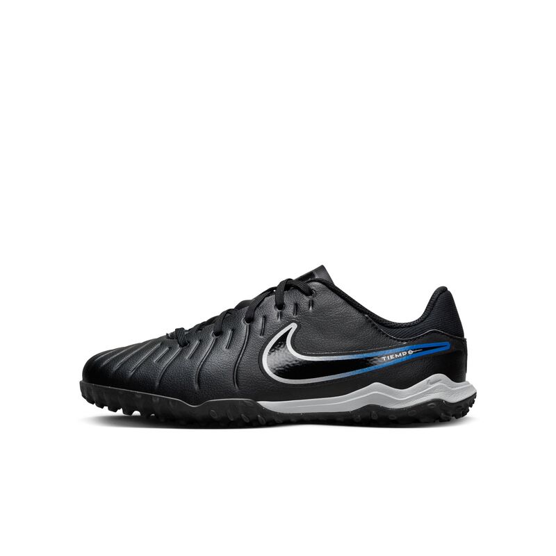Nike Jr. Tiempo Legend 10 Academy TF, Negro/Hiperroyal/Cromo, hi-res