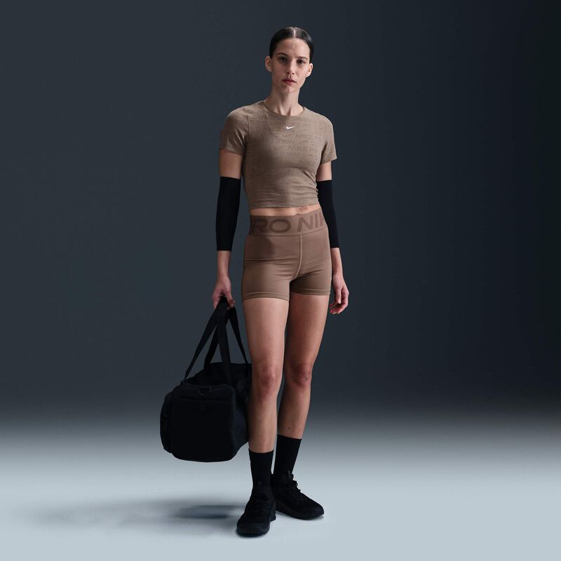 Nike Pro, Marrón Visón/Blanco, hi-res
