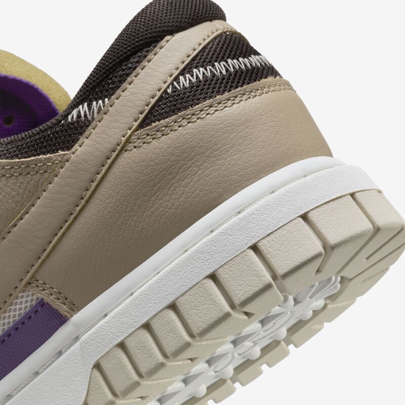 Nike Air Dunk Jumbo, Marrón verdoso claro/Marrón terciopelo/Morado campo/Caqui, hi-res