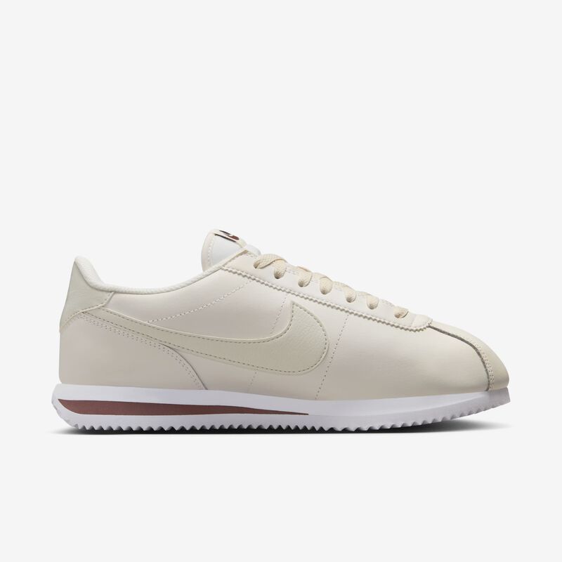 Nike Cortez Leather, Fantasma/Luz Hueso-Blanco-Rojo Sepia, hi-res