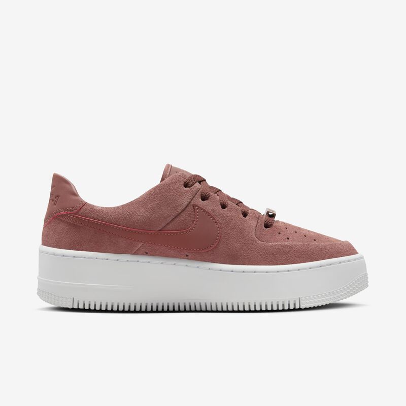 Nike Air Force 1 Sage Low, Rojo Sepia/Rojo Sepia-Blanco, hi-res