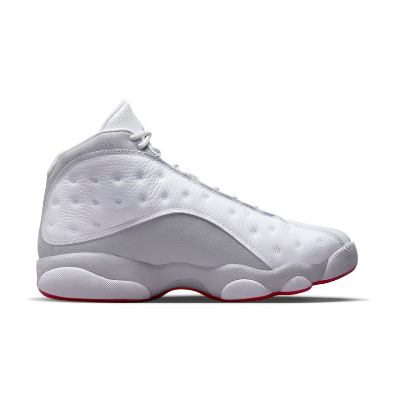 Air Jordan 13 Retro, Blanco/Gris lobo/Rojo, hi-res