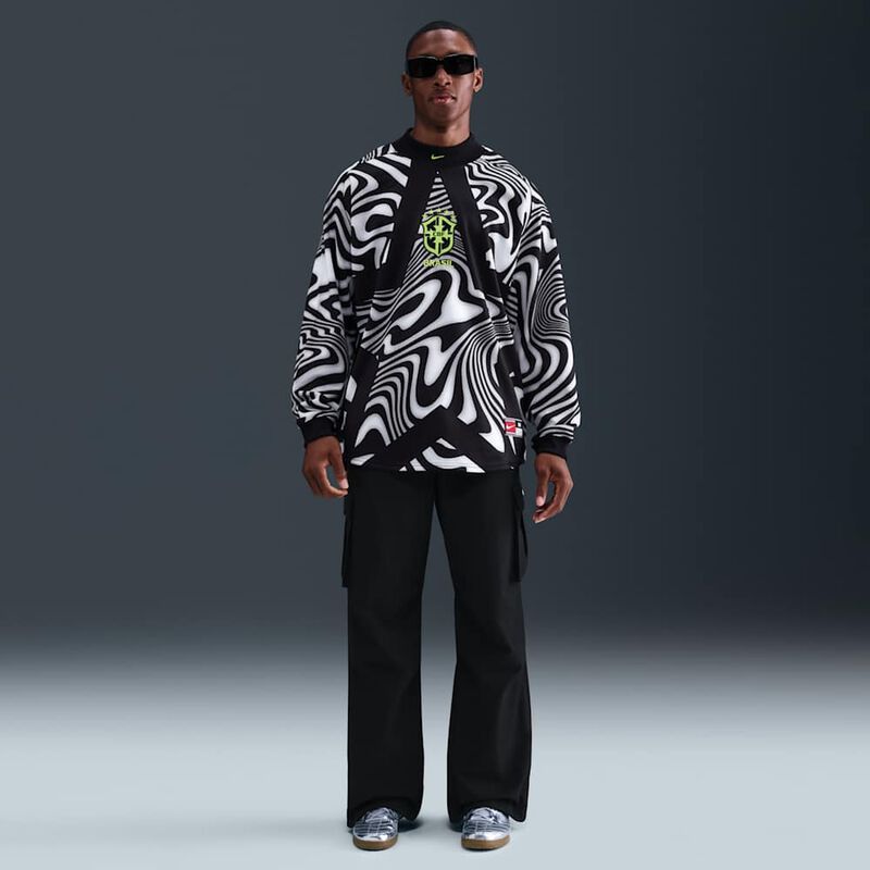 [Ljava.lang.String;@b98aa82 Brazil Authentic Goalkeeper, Negro, hi-res