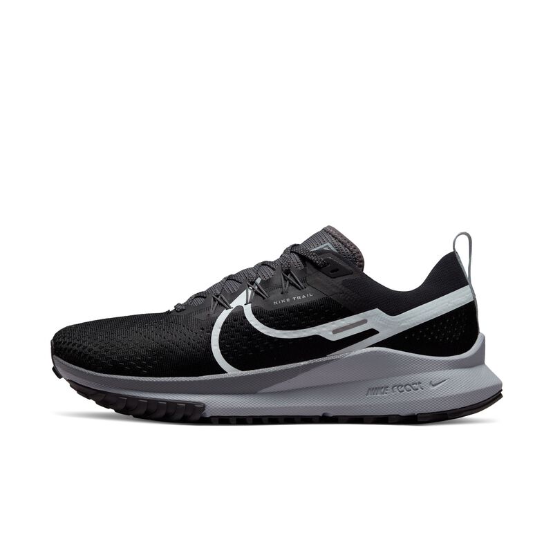 Nike React Pegasus Trail 4, Negro/Gris oscuro/Gris lobo/Halo, hi-res