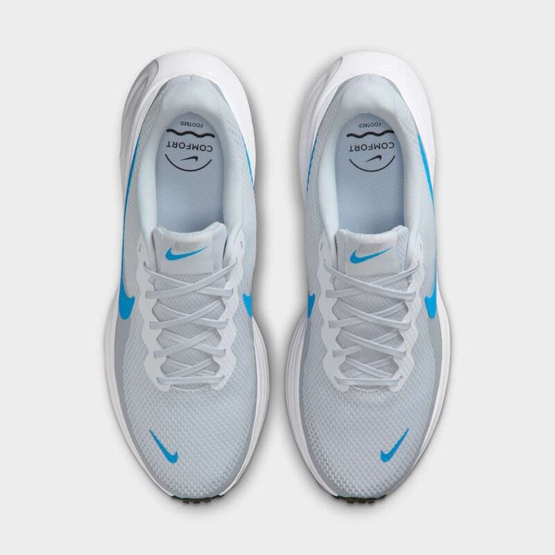 Nike Revolution 8, Platino puro/Gris lobo/Blanco/Azul h&eacute;roe, hi-res
