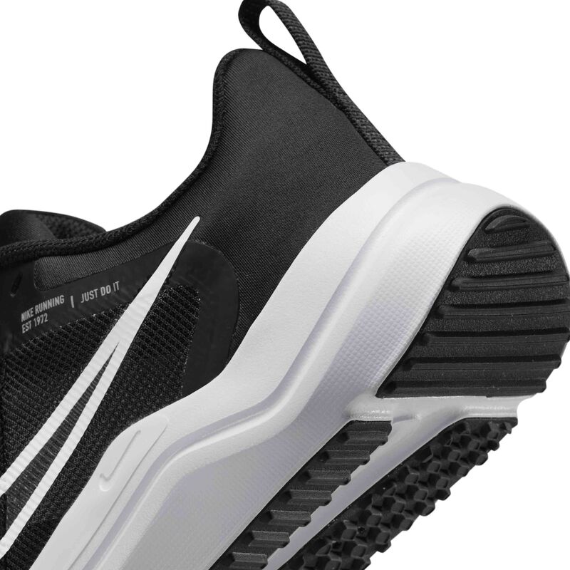 Nike Downshifter 12, Negro/Smoke Grey/Pure Platinum/Blanco, hi-res