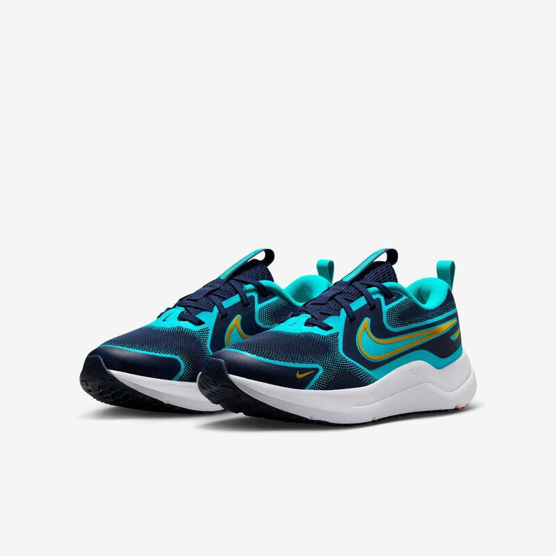 Nike Cosmic Runner, Azul Marino Medianoche/Cactus Empolvado/Blanco/Piel De Naranja, hi-res