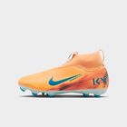 Nike Jr. Mercurial Superfly 10 Academy "Kylian Mbapp&eacute;", Tinte Mel&oacute;n/Neo Turquesa-Igl&uacute;, hi-res