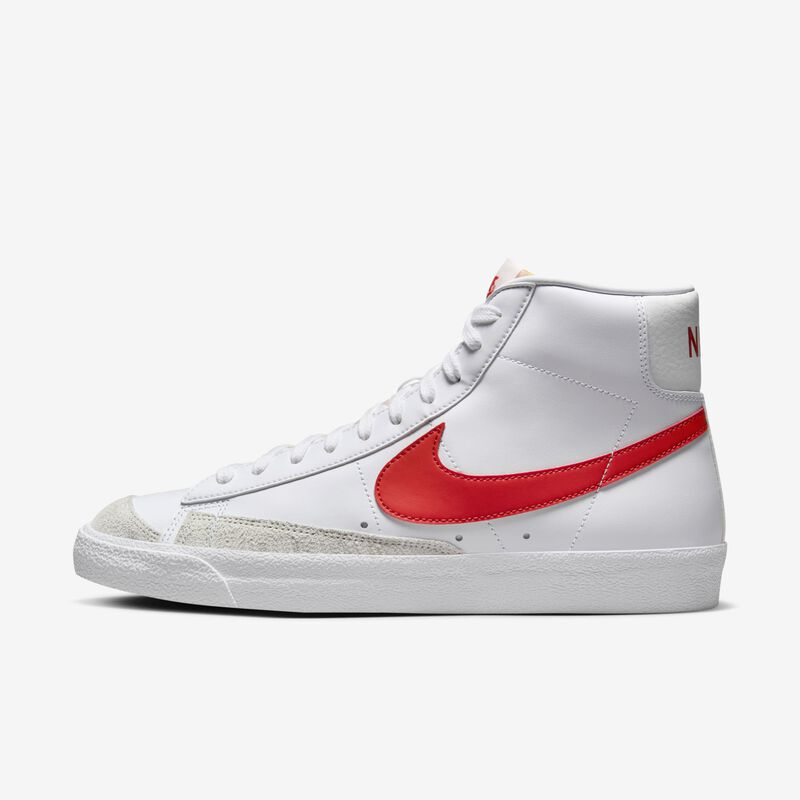 Nike Blazer Mid '77 Vintage, Blanco/Blanco cumbre/Rojo picante, hi-res