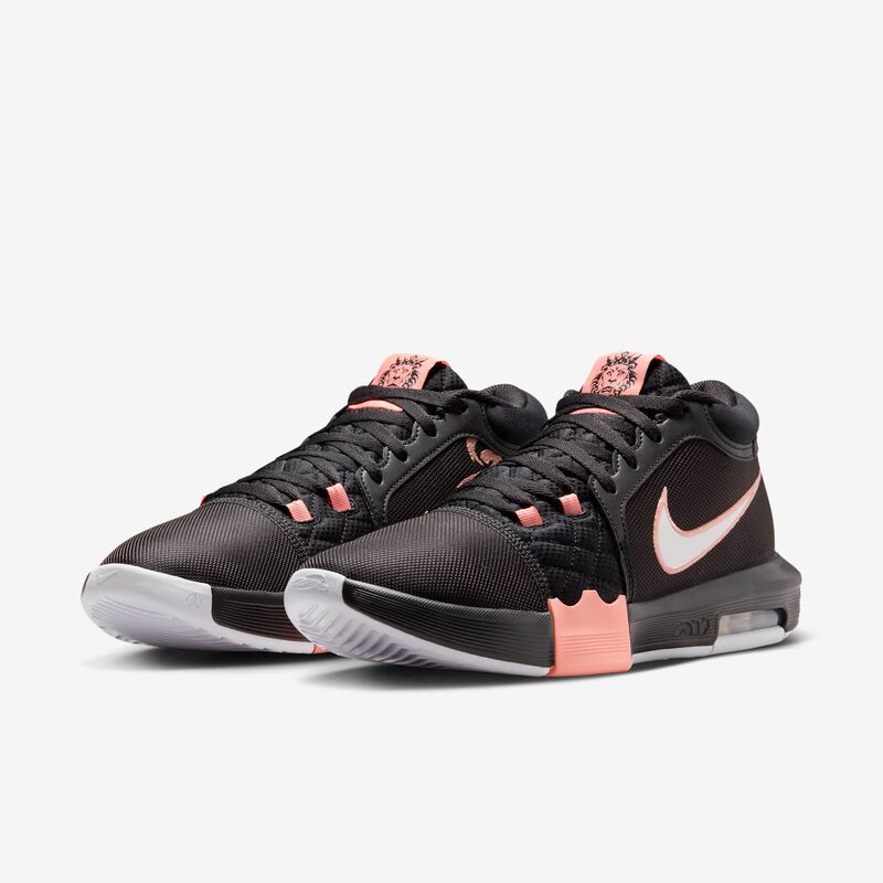 LeBron Witness VIII, Negro/Ágata Melocotón/Blanco, hi-res