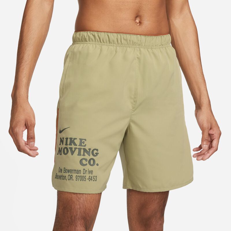 Nike Dri-FIT Challenger, Neutral Olive/Rojizo oscuro/Negro/Sequoia, hi-res