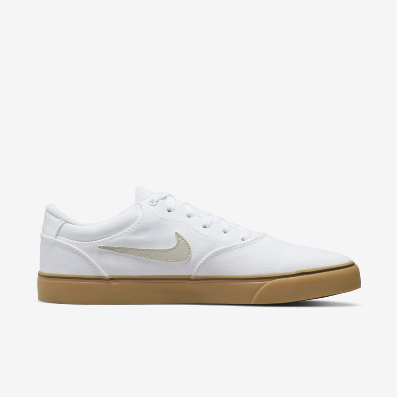 Nike SB Chron 2 Canvas, Blanco/Blanco/Marrón claro goma/Hueso claro, hi-res