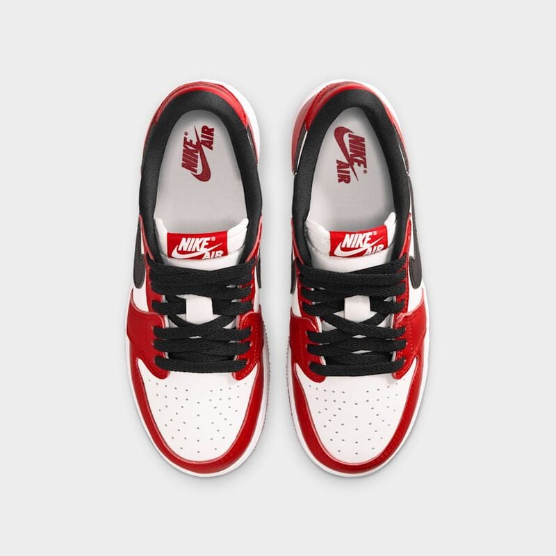 Air Jordan 1 Retro Low Chicago, Rojo Universitario/Negro-Blanco Cumbre, hi-res