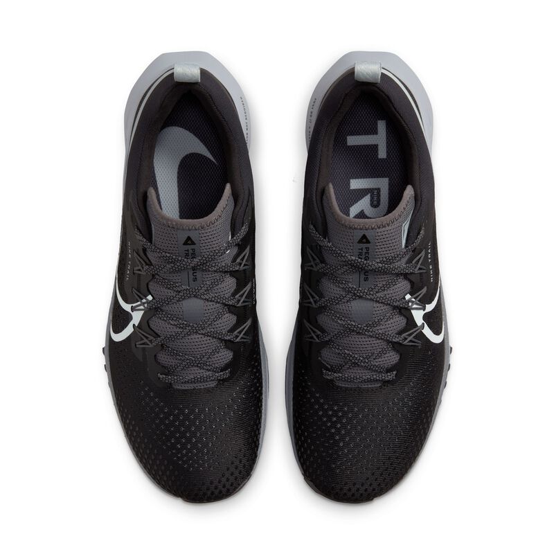Nike React Pegasus Trail 4, Negro/Gris oscuro/Gris lobo/Halo, hi-res