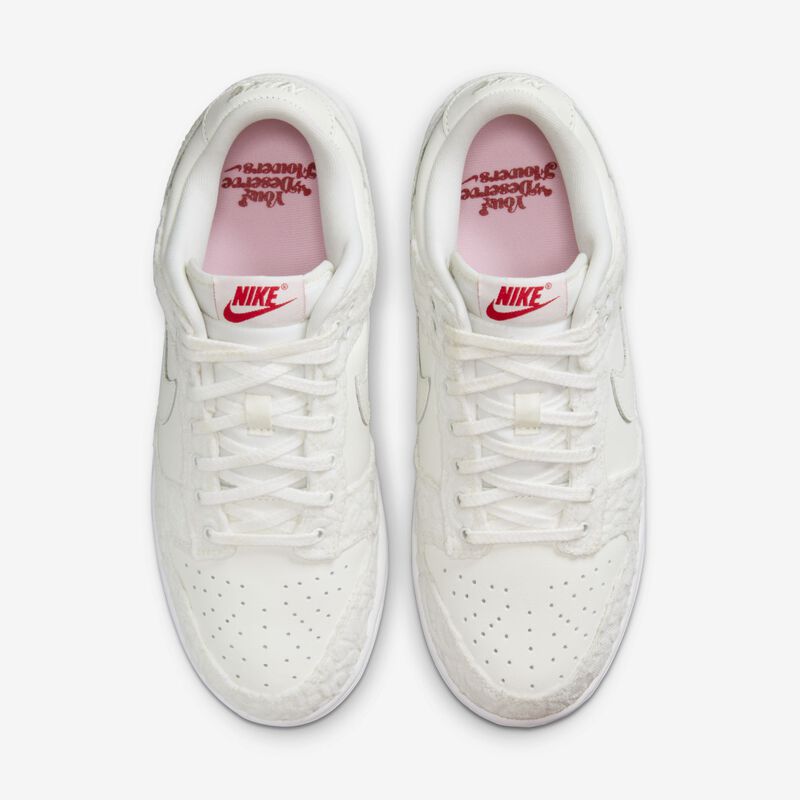 Nike Dunk Low, Vela/Vela-Universidad Rojo-Clorofila, hi-res