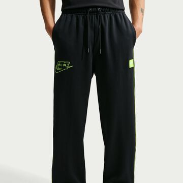 Nike Air Open-hem Fleece Pants, Negro, hi-res