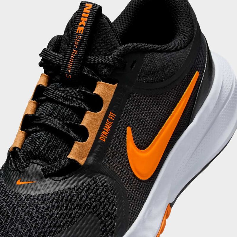 Nike Star Runner 5, Negro/Marrakech/Antracita/Naranja total, hi-res