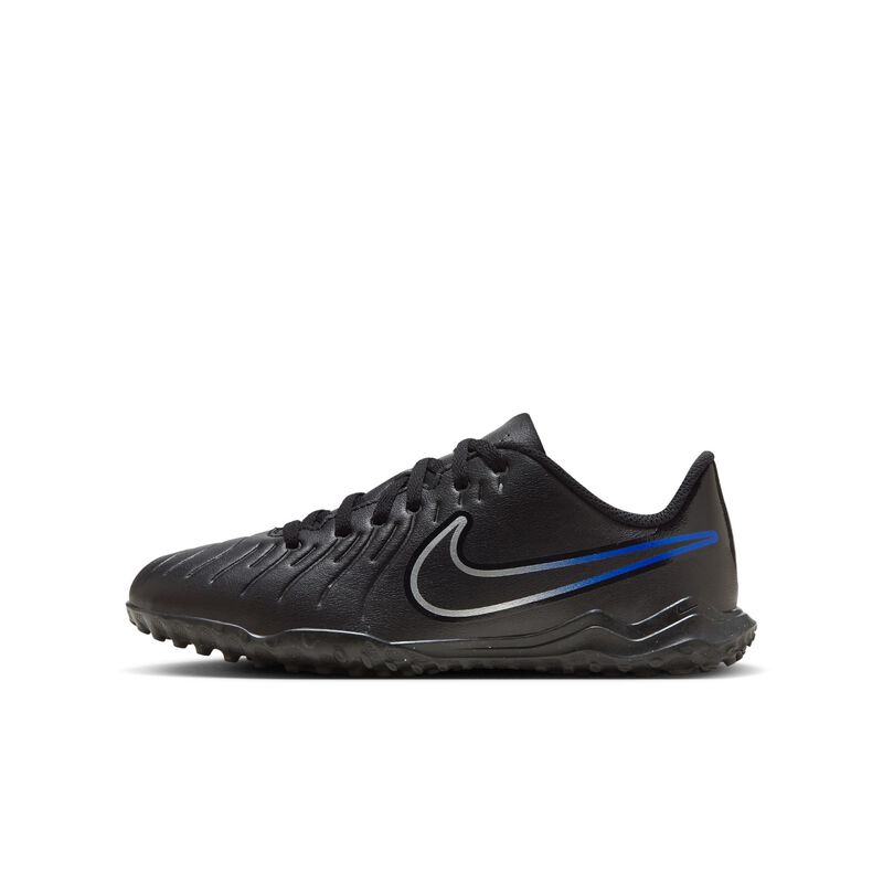 Nike Jr. Tiempo Legend 10 Club, Negro/Hiperroyal/Cromo, hi-res