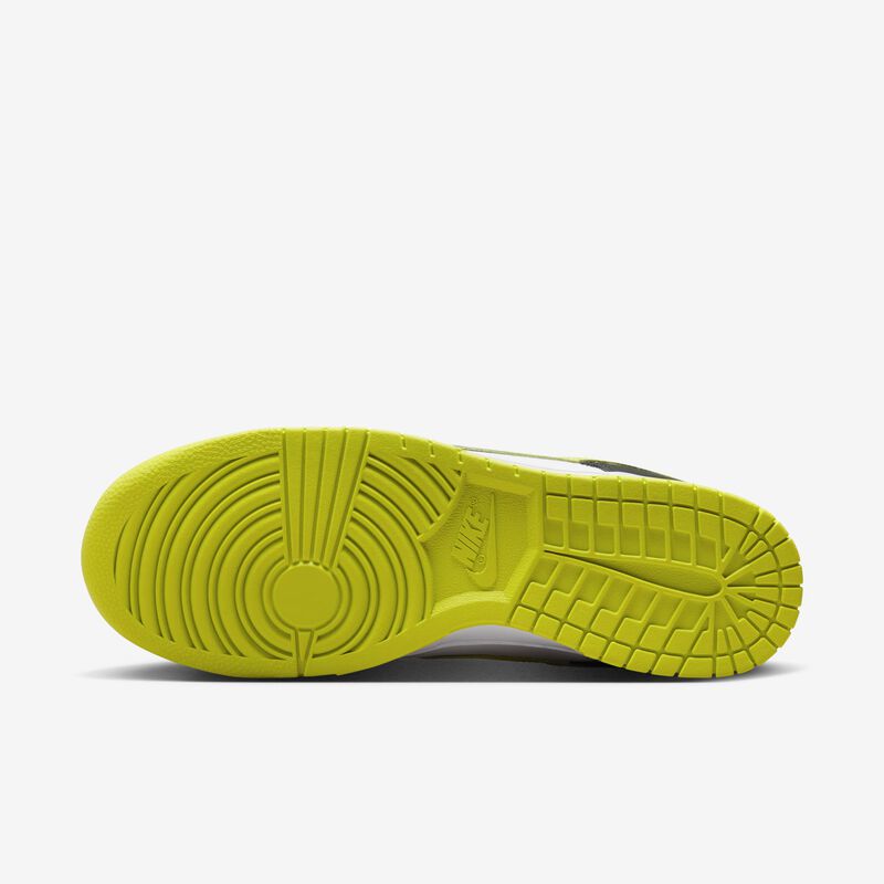 Nike Dunk Low Retro, Blanco/Negro/Cactus Brillante, hi-res