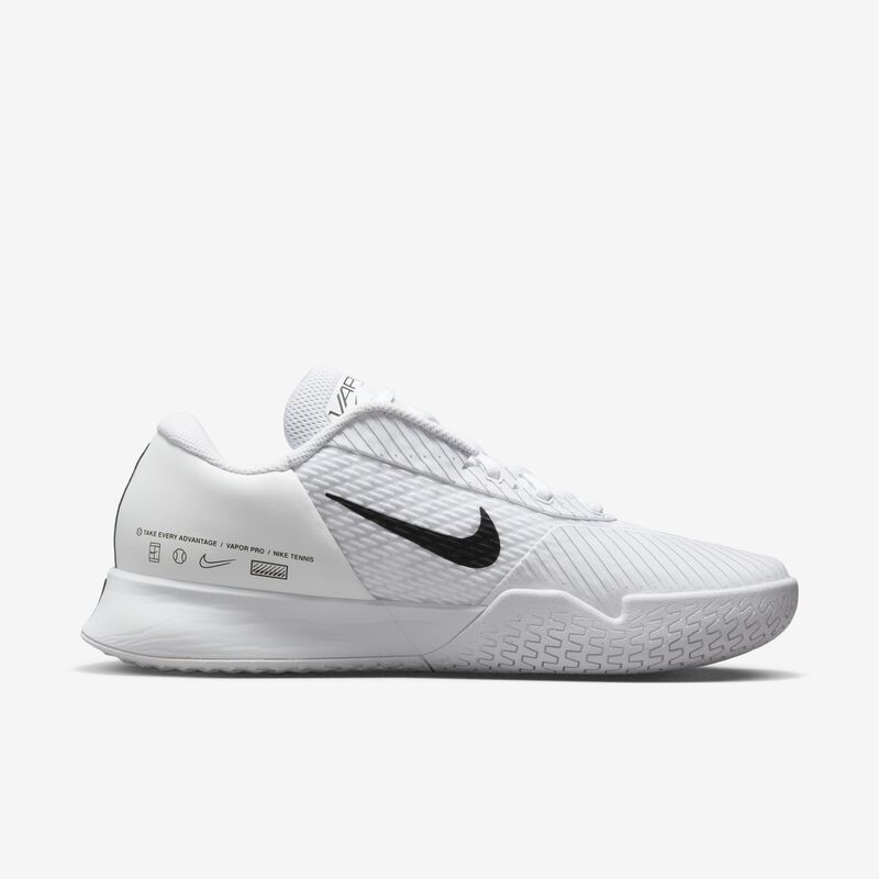 NikeCourt Air Zoom Vapor Pro 2, Blanco/Blanco, hi-res
