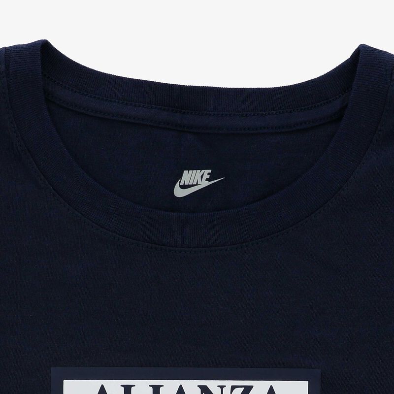 Nike Polo Manga Corta Alianza Lima 2024, Obsidian/Dorado, hi-res