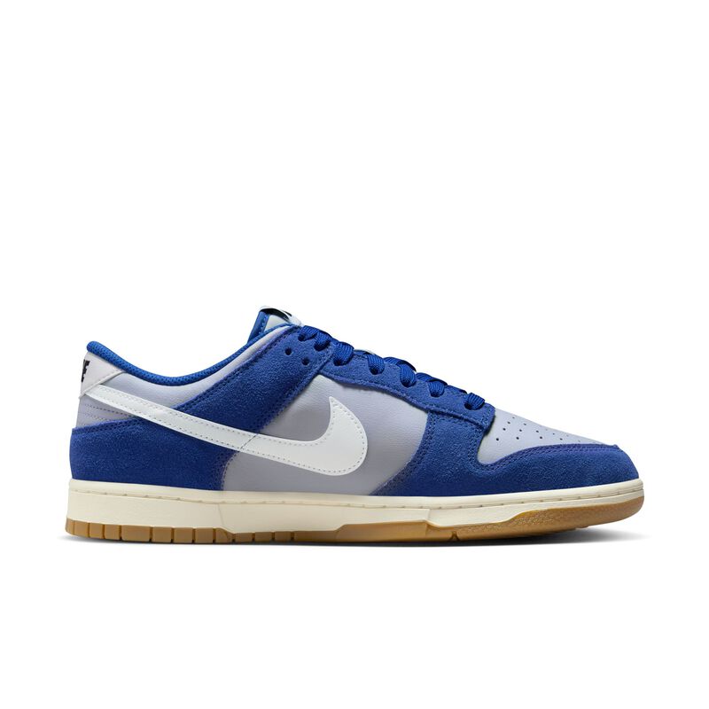 Nike Dunk Low Retro SE, Gris lobo/Azul royal intenso/Vela/Blanco, hi-res