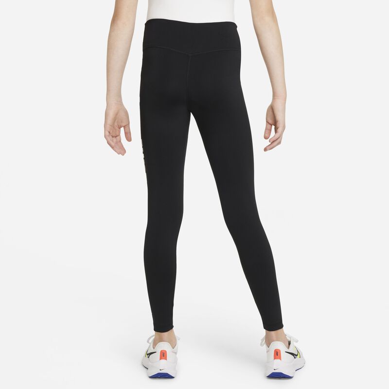 Nike Dri-FIT One, Negro/Blanco, hi-res