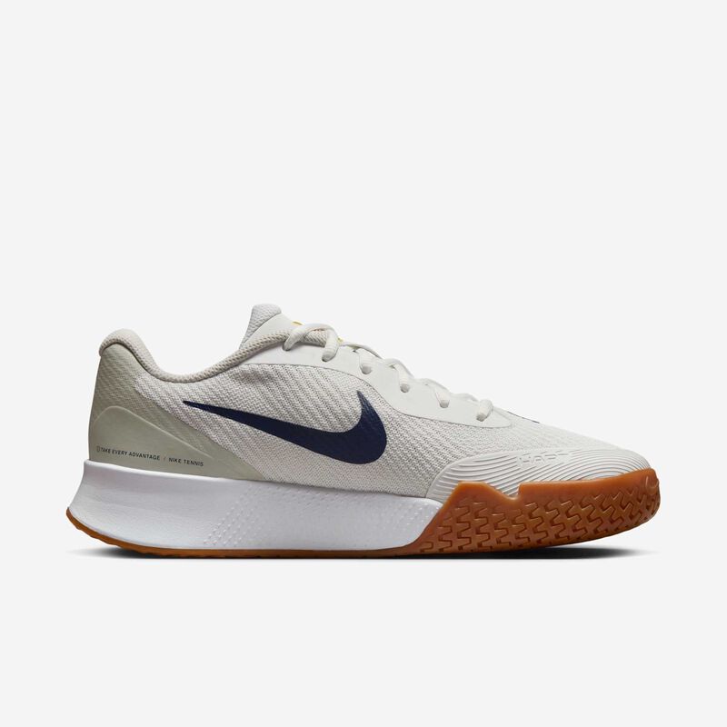 Nike Vapor Lite 3, Blanco Cumbre/Hueso Claro/Marrón Medio Goma/Azul Binario, hi-res