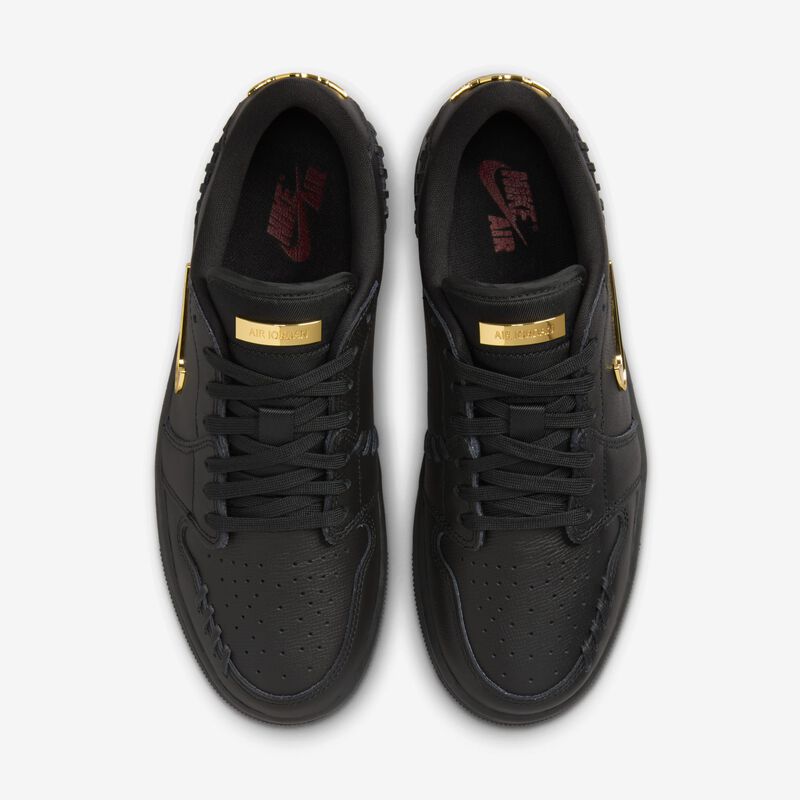 Air Jordan 1 Low Method of Make, Negro/Oro Metalizado, hi-res