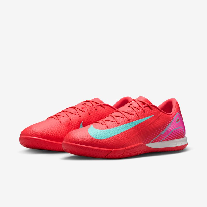 Nike Mercurial Vapor 16 Academy, Brasa Resplandor/Verde Aurora, hi-res