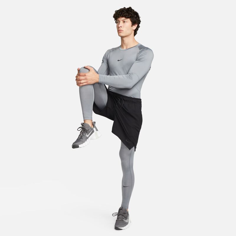 Nike Pro, Gris humo/Negro, hi-res