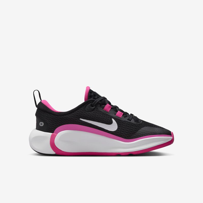 Nike Infinity Flow, Negro/Fucsia Láser/Blanco, hi-res