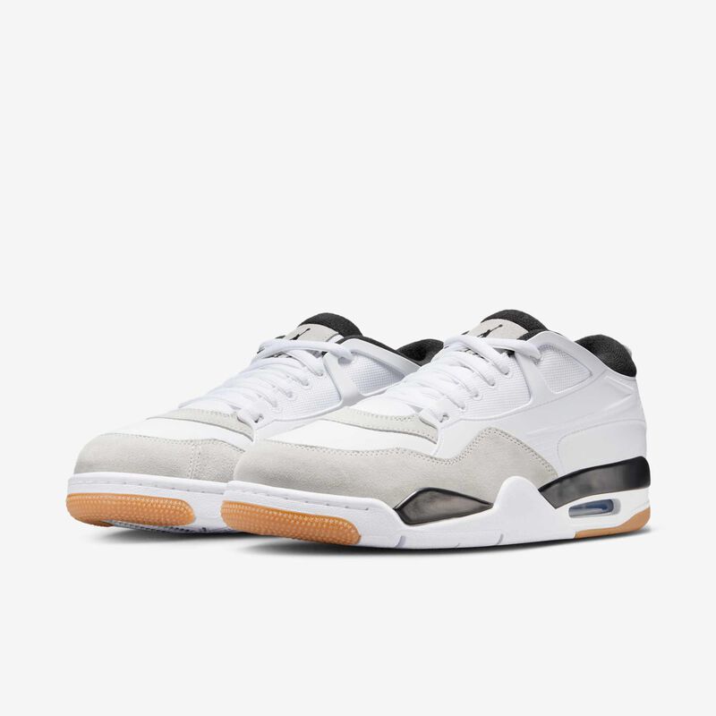 Air Jordan 4 RM, Blanco/Gris Neutro/Goma Marrón Medio/Negro, hi-res