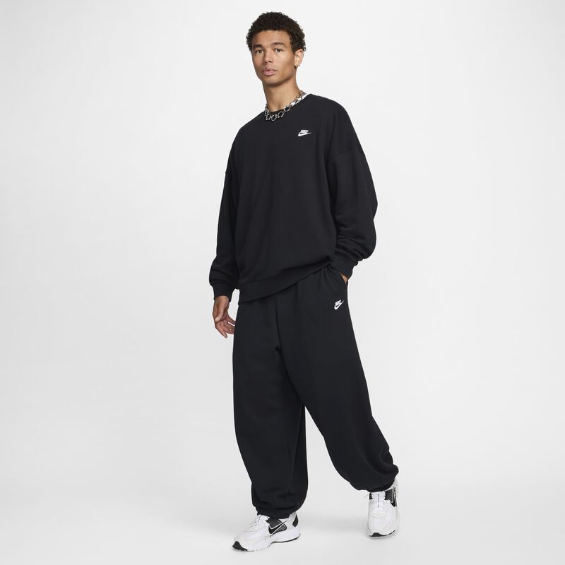 Nike Club Fleece, Negro/Negro/Blanco, hi-res