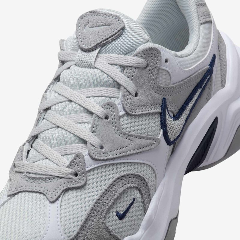 Nike AL8, Gris Lobo/Azul Marino Medianoche/Blanco/Polvo Fotón, hi-res