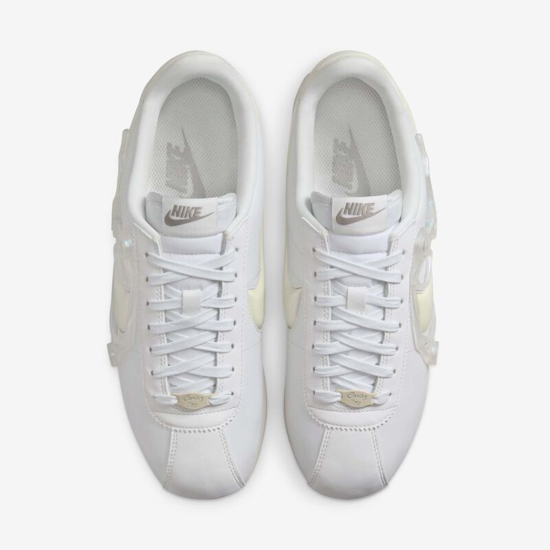 Nike Cortez LX Leather, Blanco Cumbre/Multicolor-Cristal Marino, hi-res