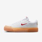 Nike Court Legacy Lift, Blanco/Amarillo Goma/Vela/Rojo Universitario, hi-res