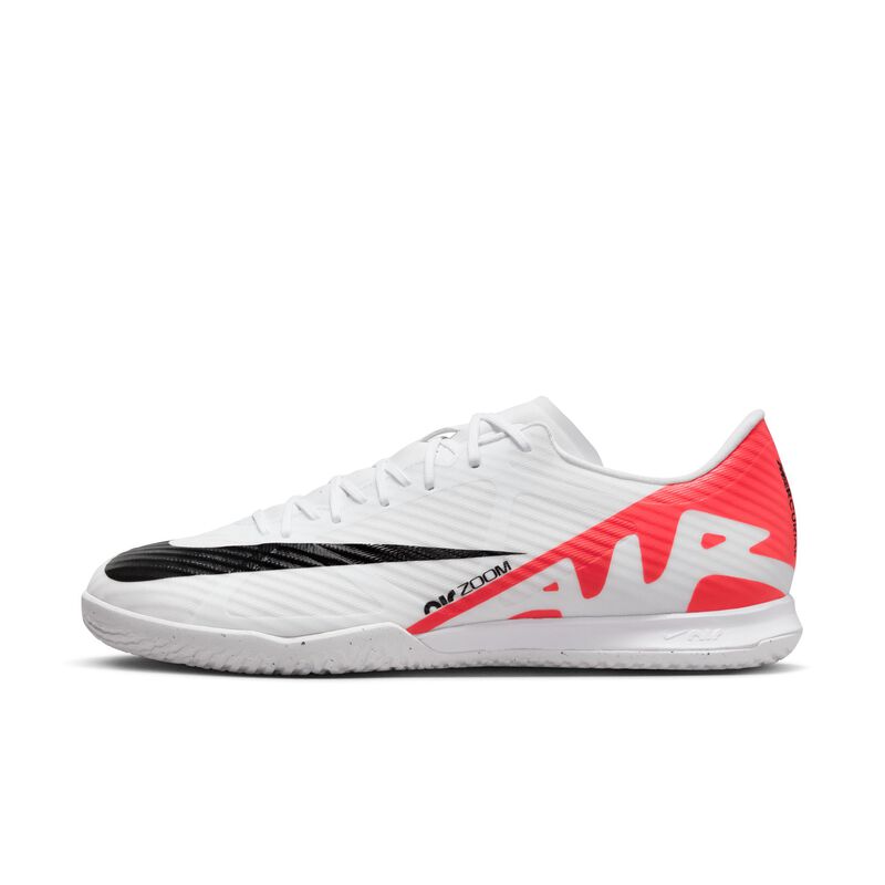 Nike Zoom Mercurial Vapor 15 Academy IC, Carmesí brillante/Negro/Blanco, hi-res