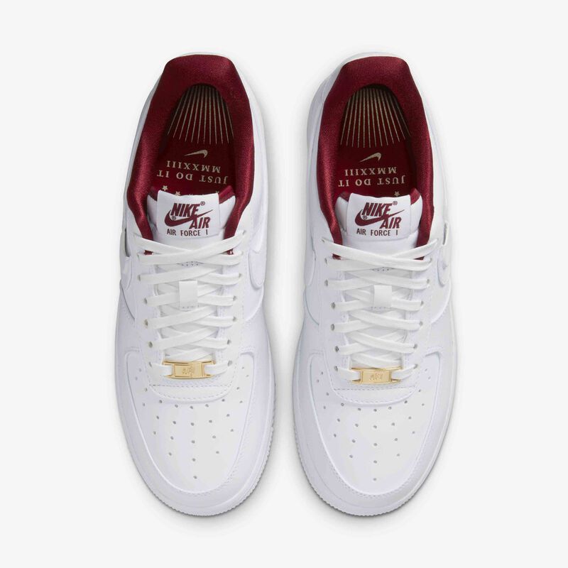 Nike Air Force 1 '07 SE, Blanco/Rojo team/Estrella de oro metálico/Blanco, hi-res