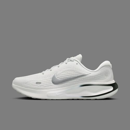 Nike Journey Run, Blanco cumbre/Negro/Blanco/Plata metalizado, hi-res