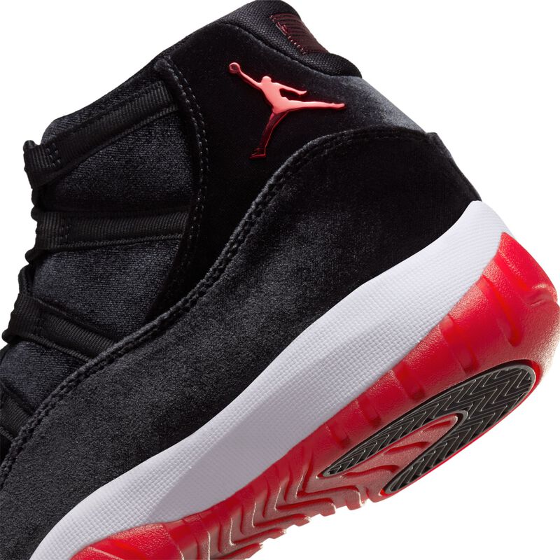 Air Jordan 11 Retro, Negro/Blanco/Rojo Gimnasio, hi-res