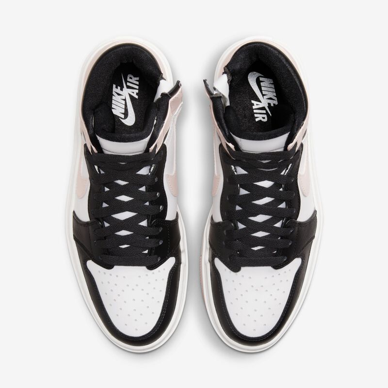 Air Jordan 1 Elevate High, Negro/Blanco/Vela/Atmósfera, hi-res