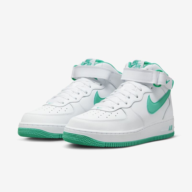 Nike Air Force 1 Mid '07, Blanco/Jade transparente, hi-res