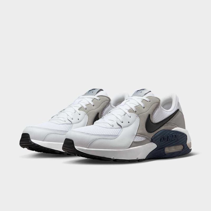 Nike Air Max Excee, Blanco/Gris humo claro/Azul marino medianoche/Negro, hi-res