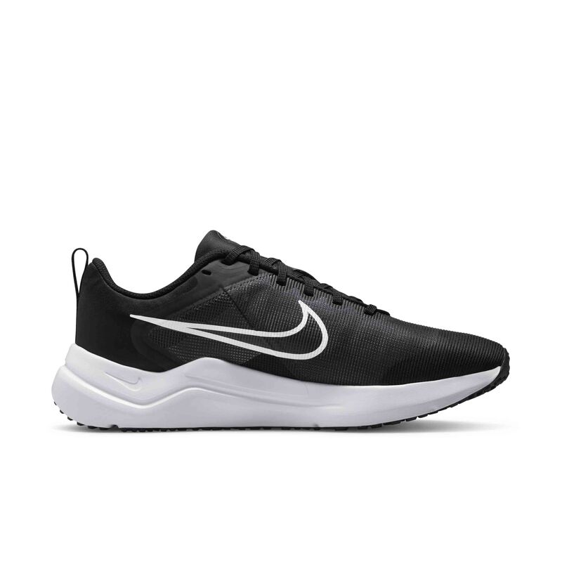 Nike Downshifter 12, Negro/Smoke Grey/Pure Platinum/Blanco, hi-res