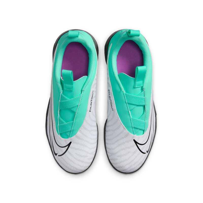 Nike Jr. Phantom GX Academy, Hiperturquesa/Sueño fucsia/Blanco/Negro, hi-res