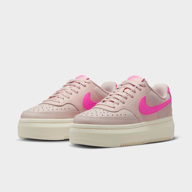 Nike Court Vision Alta, Limo Rojo/Rosa Hechizo-Marfil P&aacute;lido, hi-res