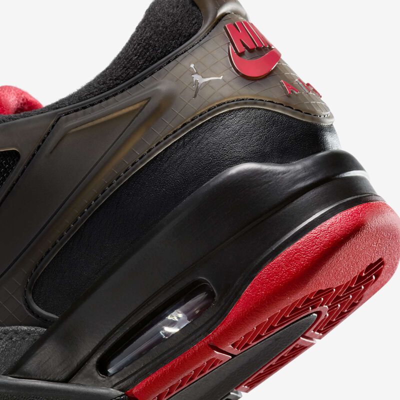 Air Jordan 4RM, Negro/Antracita/Rojo Universitario, hi-res