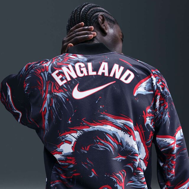 Camiseta Inglaterra Authentic Goalkeeper, Negro, hi-res